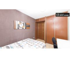 Habitación ordenada en alquiler en apartamento de 5 dormitorios en Alcalá