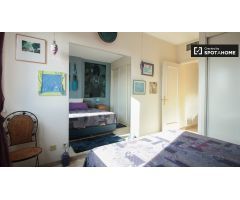 Se alquila habitación en luminoso apartamento de 2 dormitorios en Vila Olímpica