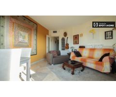 Se alquila habitación en luminoso apartamento de 2 dormitorios en Vila Olímpica