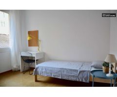 Habitación luminosa en alquiler en apartamento de 3 dormitorios en Sarrià-Sant Gervasi