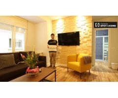 Apartamento amueblado de 1 dormitorio en alquiler en Delicias