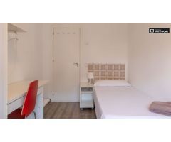 Habitación en residencia de estudiantes en Moncloa, Madrid.