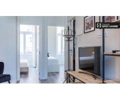 Impresionante apartamento de 2 dormitorios en alquiler en Russafa