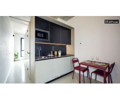Moderno estudio con balcón y aire acondicionado en alquiler en Besòs Mar (Solo estudiantes)