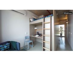 Moderno estudio con balcón y aire acondicionado en alquiler en Besòs Mar (Solo estudiantes)