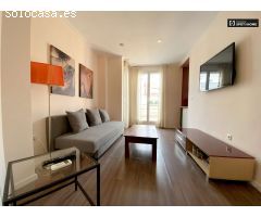 Apartamento minimalista de 1 dormitorio en alquiler en LEixample