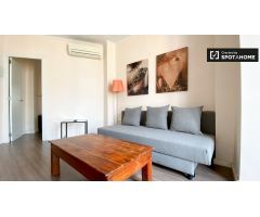 Apartamento minimalista de 1 dormitorio en alquiler en LEixample