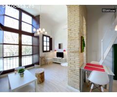 Precioso apartamento de 1 dormitorio en alquiler cerca de la playa en Poblats Marítims