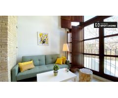 Precioso apartamento de 1 dormitorio en alquiler cerca de la playa en Poblats Marítims