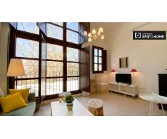 Precioso apartamento de 1 dormitorio en alquiler cerca de la playa en Poblats Marítims