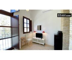 Precioso apartamento de 1 dormitorio en alquiler cerca de la playa en Poblats Marítims