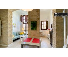 Precioso apartamento de 1 dormitorio en alquiler cerca de la playa en Poblats Marítims