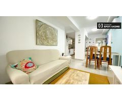 Encantador apartamento de 2 dormitorios con aire acondicionado en alquiler en Poblats Marítims