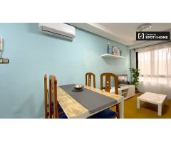 Encantador apartamento de 2 dormitorios con aire acondicionado en alquiler en Poblats Marítims