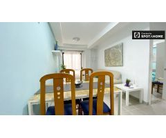 Encantador apartamento de 2 dormitorios con aire acondicionado en alquiler en Poblats Marítims
