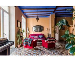 Apartamento bohemio de 1 dormitorio en alquiler cerca del Portal de la Valldigna en Ciutat Vella