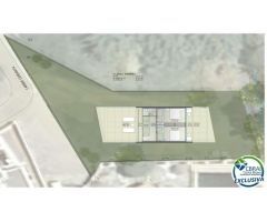 Proyecto : Parcela con casa moderna de 3 habitaciones