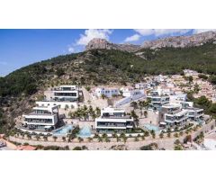 Nueva Promocion en Calpe de 6 Villas de lujo modernas e independientes con vistas al mar