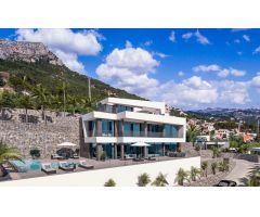 Nueva Promocion en Calpe de 6 Villas de lujo modernas e independientes con vistas al mar