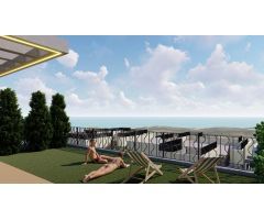 Villas de obra nueva con vistas al mar situadas en Polop