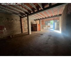 Almacén en zona del Arrabal de Valderrobres.