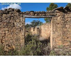 Finca rústica con cultivo ecológico y masía