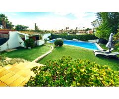 Chalet independiente de lujo en la exclusiva zona de Calafell, con vistas panorámicas al mar
