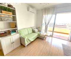 ESPECTACULAR ATICO AMUEBLADO CON SOLARIUM Y VISTAS AL MAR EN CUNIT RESIDENCIAL