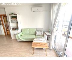 ESPECTACULAR ATICO AMUEBLADO CON SOLARIUM Y VISTAS AL MAR EN CUNIT RESIDENCIAL
