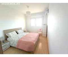 ESPECTACULAR ATICO AMUEBLADO CON SOLARIUM Y VISTAS AL MAR EN CUNIT RESIDENCIAL