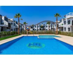 Nuevos apartamentos y bungalow con 2 dormitorios y 2 baños, zona Pilar de la Horadada