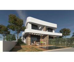 Villas con estilo moderno de 3 dormitorios en la zona de Los Montesinos