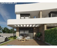 Villas con estilo moderno de 3 dormitorios en la zona de Los Montesinos