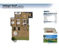 Apartamentos de 2 o 3 dormitorios, 2 baños con piscina comunitaria y garage en zona de Los Alcazares