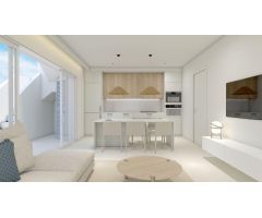 Bungalows y adosados con 3 dormitorios, 2 baños, piscina comunitaria en zona de Torre de La Horadada
