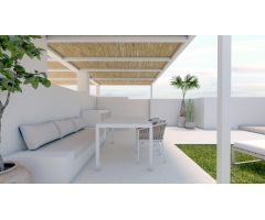 Bungalows y adosados con 3 dormitorios, 2 baños, piscina comunitaria en zona de Torre de La Horadada