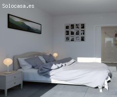 Villas con 3 dormitorios, 3 baños, piscina privada con solarium en zona de San Pedro del Piñatar
