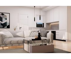 Villas con 3 dormitorios, 2 baños, solarium y piscina privada en zona de La Zenia