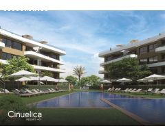 Apartamentos de 2 o 3 dormitorios, con garaje, trastero y piscina comunitaria en zona de Punta Prima