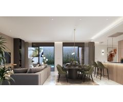 Villas de 3 dormitorios y 2 baños con solarium y piscina, zona Lo Marabu (C. Quesada)