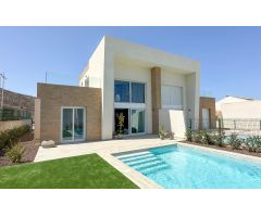 Villas semi-adosadas con piscina privada y garaje, 3 dormitorios y 2 baños,  campo de golf, La Finca