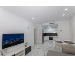 Apartamento con 1 dormitorio, 1 baño, piscina, sauna en el centro de Torrevieja