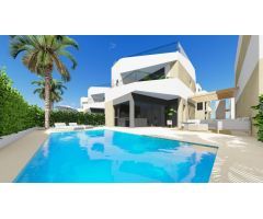 VILLAS PAREADAS DE OBRA NUEVA EN ORIHUELA COSTA