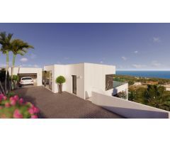 VILLA DE LUJO CON VISTAS A MAR EN PUEBLO COSTERO