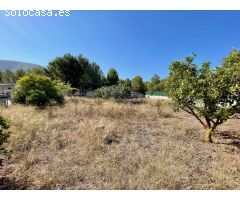 Chalet Finca en 1 Planta, tranquilo, privado y gran parcela cerca de Benidorm y Albir