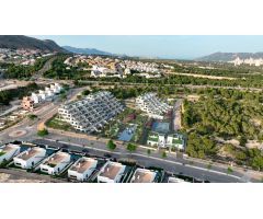 COMPLEJO RESIDENCIAL DE OBRA NUEVA EN FINESTRAT CON VISTAS AL MAR