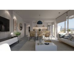 COMPLEJO RESIDENCIAL DE OBRA NUEVA EN FINESTRAT CON VISTAS AL MAR