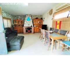 Chalet listo para disfrutar del aire libre.