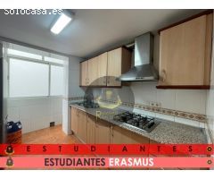 EST/ ERASMUS/ Estupendo piso amueblado para ESTUDIANTES con CUATRO dormitorios en Glorieta Arabial