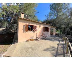 Finca rústica de carácter mallorquín y vistas a la Tramontana en Calviá